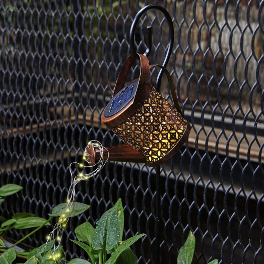 Садовый светильник на солнечной батарее Лейка 36 светодиодов Теплый белый свет 1*АА Ni-Mh аккумулятор в комплекте IP44 TM Uniel USL-S-822/PT210 SPRINKLER