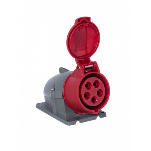 Розетка кабельная 16А 3Р+N+E IР44 на поверхность 415В CEWE