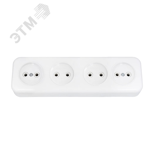 Беларусь Розетка четырехместная наружная