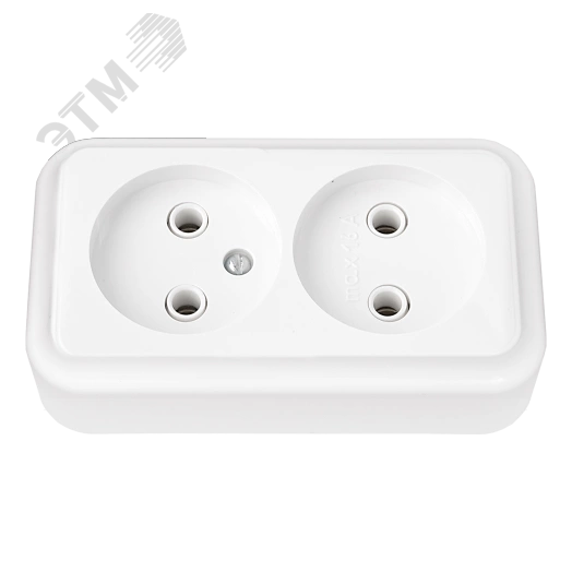 Беларусь Розетка двойная наружная