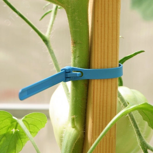 Стяжка многоразовая нейлоновая PRM 7,5х300мм черная (50 шт.)