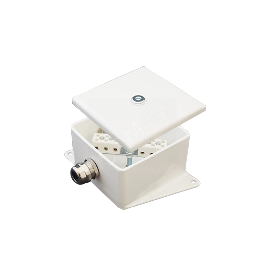 Коробка монтажная огнестойкая КМ-О (2к)-IP66-100х100 два ввода BC