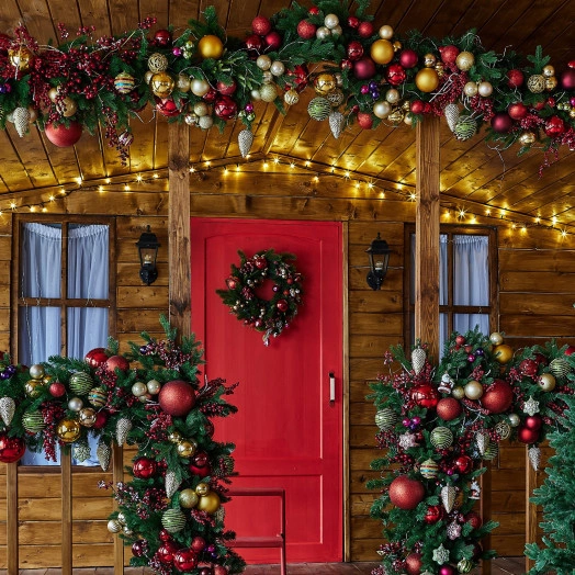 Гирлянда светодиодная с эффектом мерцания 10м Соединяемая 120 светодиодов Теплый белый свет Провод черный ULD-S1000-120/TBK WARM WHITE IP67  TM Uniel