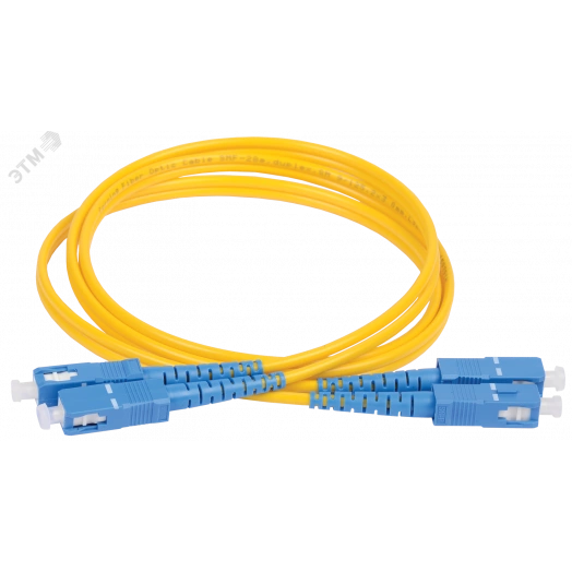 Патч-корд оптический 9/125 (OS2) SC/UPC-SC/UPC (Duplex) 10м