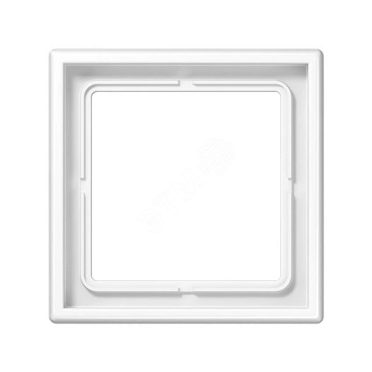 Рамка 1-я для горизонтальной/вертикальной установки  Серия- LS990  Материал- дуропласт  Цвет- белый