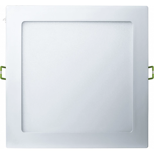 Светильник светодиодный ДВО-19w 4000К 1400Лм квадратный slim белый