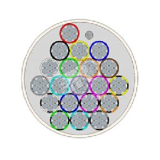 Кабель слаботочный для систем сигнализации KAB 20x0.22 100м в бухте ALARM 20/100