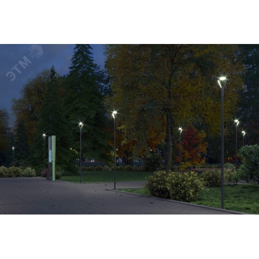 Светильник LED КАШТАН МИНИ (СТУ) 35Вт 3700Лм 4,0К КСС Ш3 IP67 торшерный