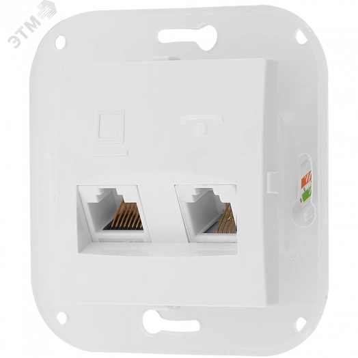 Беларусь Розетка узел телефон+компьютер В рамку