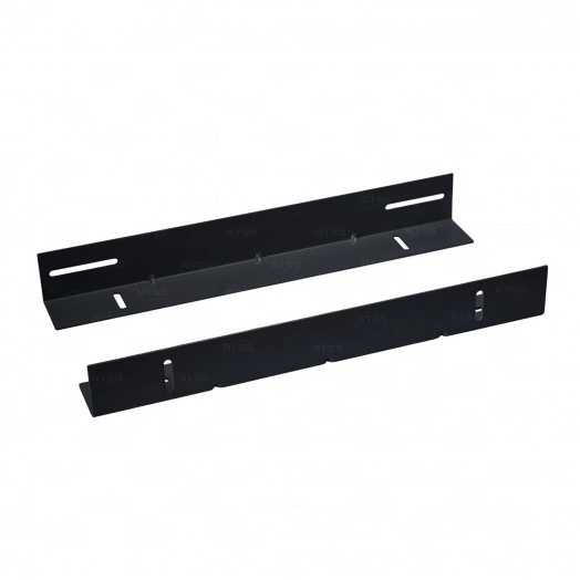 Направляющие для поддержки оборудования в шкафы глубиной 1000мм, усиленные до 100кг (пара), черный RAL 9005