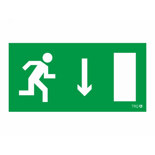 Пиктограмма 092 Указатель двери правосторонний (210х105)