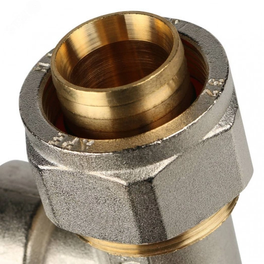 Тройник-переходник с внутренней резьбой 1'x32 для металлопластиковых труб винтовой