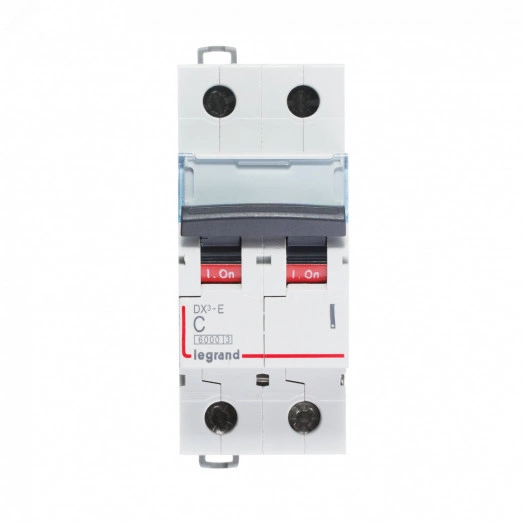Выключатель автоматический двухполюсный 32А C DX3-E 6кА