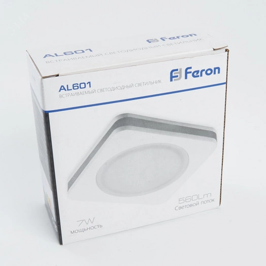 Светильник светодиодный ДВО-7w 4000K 560Лм белый