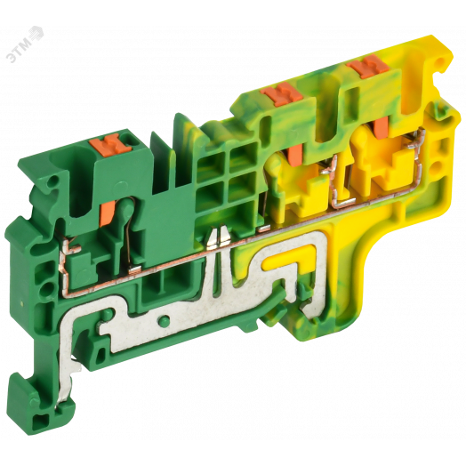 Колодка клеммная CP-MC-PEN земля 3 вывода 2,5мм2 IEK