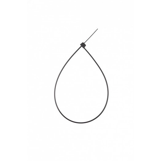 Стяжка-хомут 3.6х150 мм. кабельная нейлоновая 6.6.неразъемная. цвет черный (100шт)