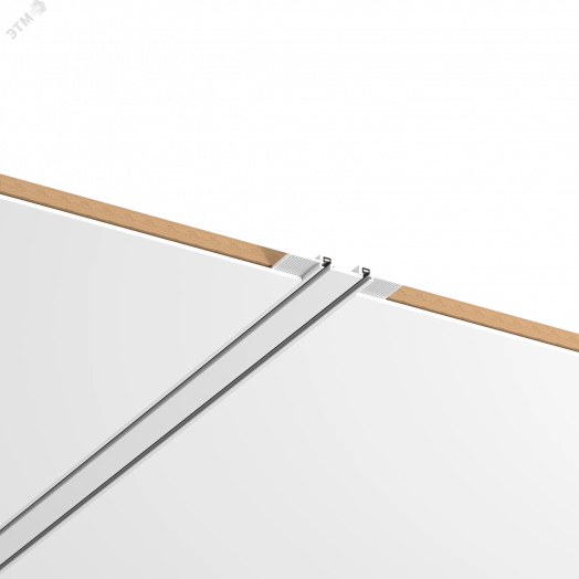 Шинопровод магнитный встраиваемый 1,5 м для магнитной системы Galakti белый