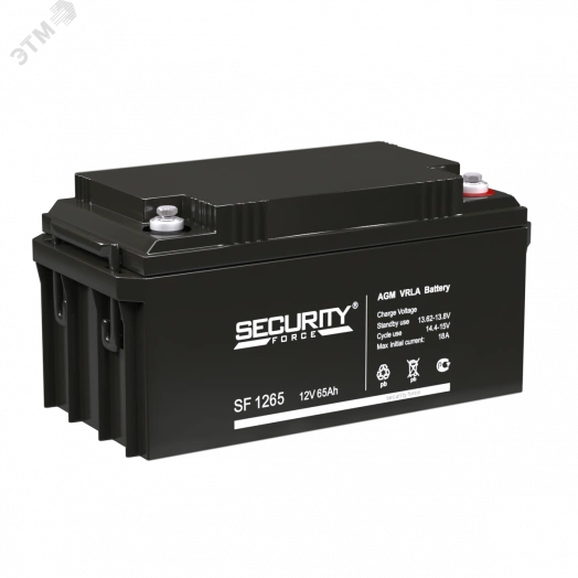 Аккумулятор SF 12В 65Ач