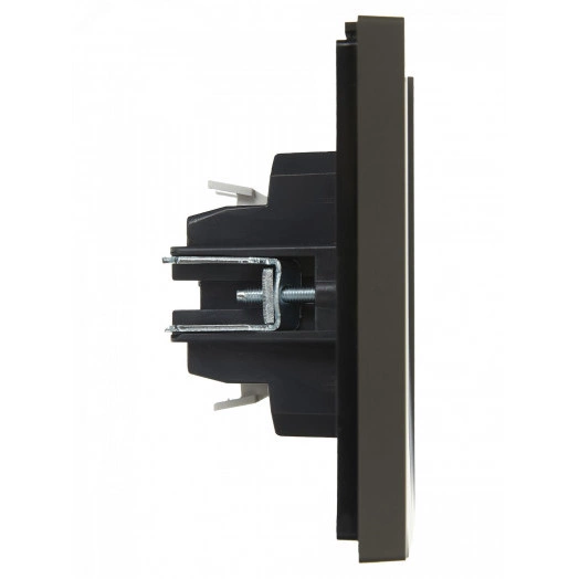 FORTE&PIANO Выключатель 2-клавишный с индикацией 10А FP306 серый IEK