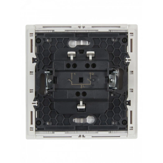 FORTE&PIANO Выключатель 2-клавишный 10А FP205 белый IEK