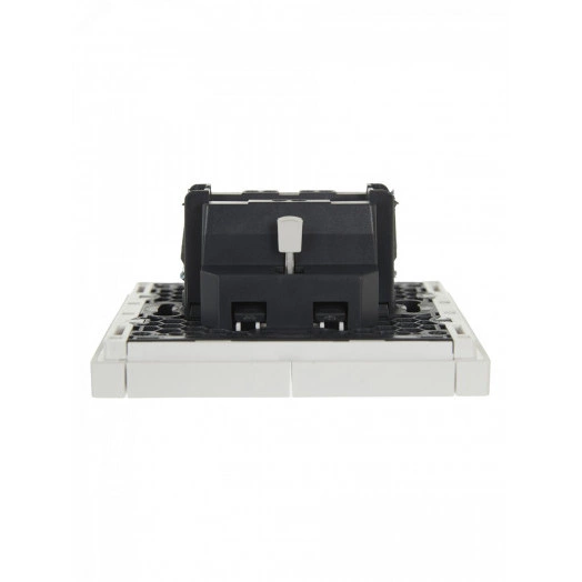 FORTE&PIANO Выключатель 2-клавишный 10А FP205 белый IEK