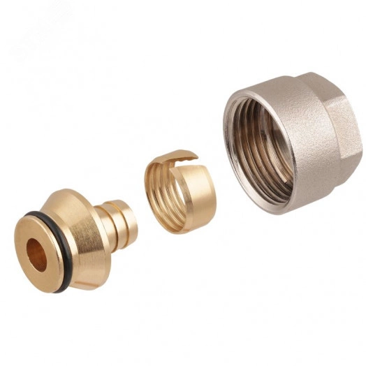 Адаптер Евроконус латунный для трубы 16x2.2 (3/4 евроконус)