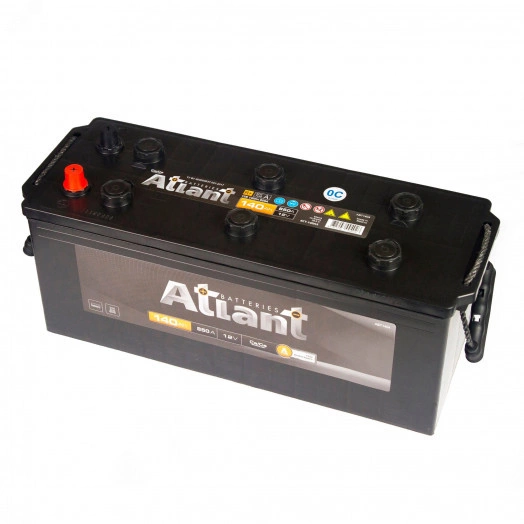 Аккумулятор автомобильный ATLANT Black 140Ah L+