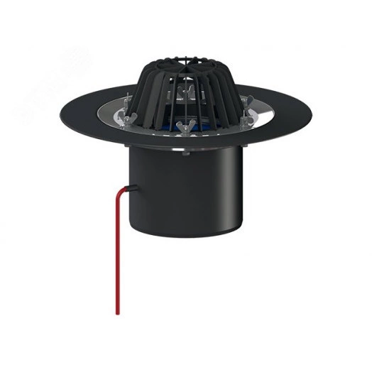 Воронка кровельная 62.1/5 DN 160 с электроподогревом