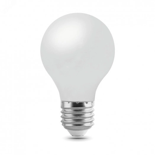 Лампа светодиодная филаментная LED 10 Вт 820 лм 2700К AC185-265В E27 А60 (груша) теплая матовая колба диммируемая Black Filament Gauss