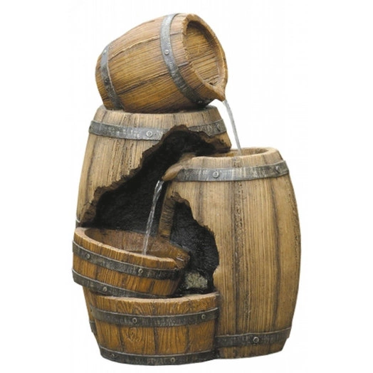 Фонтан садовый Бочка 55см -8 GWXF02823