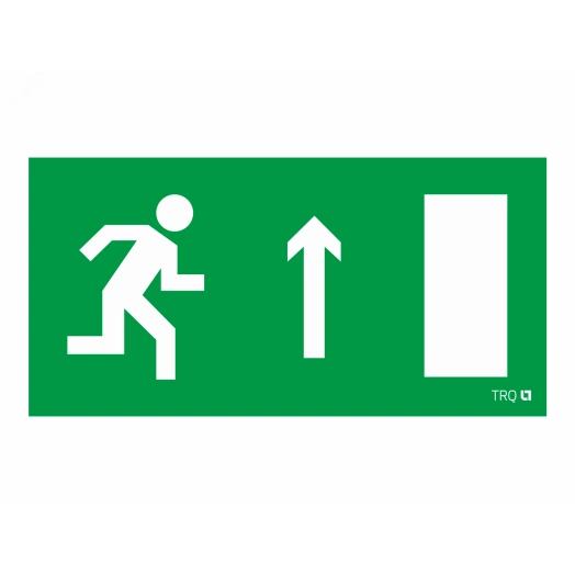 Пиктограмма ПЭУ 094 Выход прямо правосторонний    (130х260)