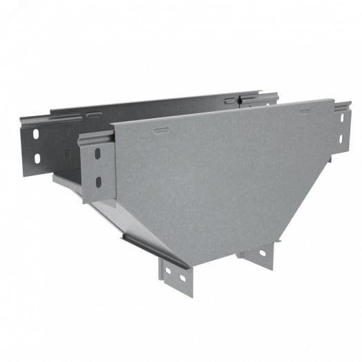 Т-отвод вертикальный 50х200 мм вниз c разворотом трассы на 90 гр. ПЛЮС HD