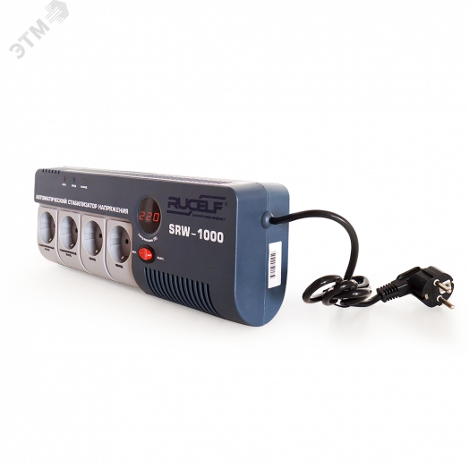 Стабилизатор напряжения релейный однофазный 1 кВА навесной