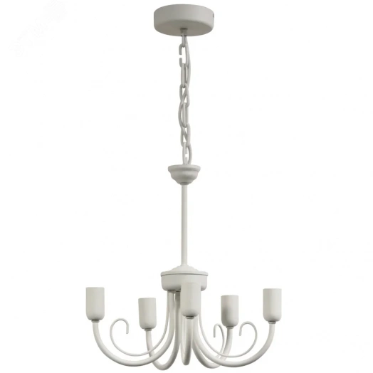 Светильник Рустика 251 бел. НСБ 01-5х60-121 Е14 ИУ