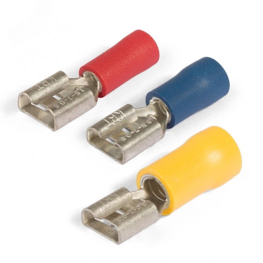 Разъем кабельный плоский изолированный «мама ВРПИ-М 6.0-(6.3) серия ПРОФИ