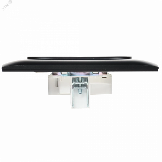 SKANDY Розетка 2-местная без заземления с защитными шторками 10А в сборе SK-R09Bl черный IEK