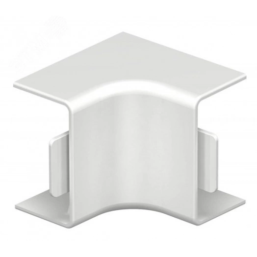 Крышка внутреннего угла кабельного канала WDKH 15x30 мм (ABS-пластик,белый)