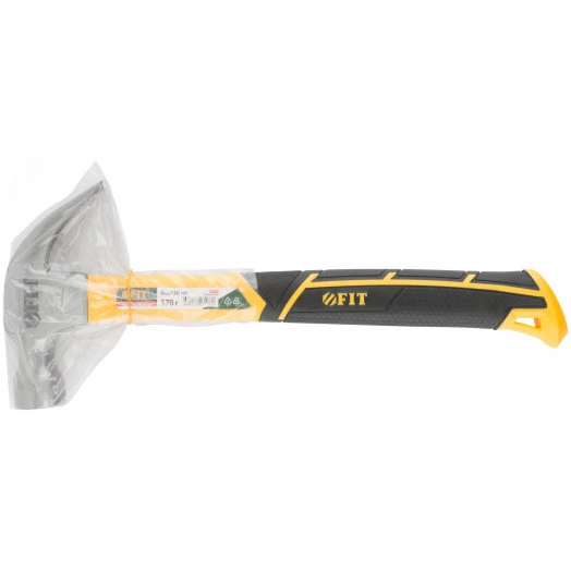 Молоток-гвоздодер, фиброглассовая усиленная ручка, Профи 30 мм, 570 гр.