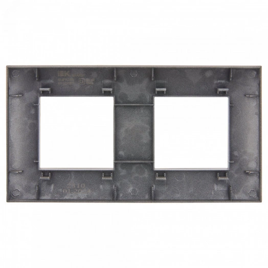 SKANDY Рамка 2-местная SK-F02Sh шампань IEK