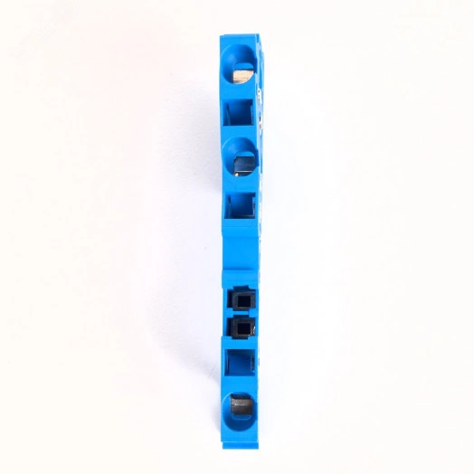 Зажим пружинный, 3-проводной проходной ЗНИ - 4.0, JXB ST 4, синий LD553-2-40