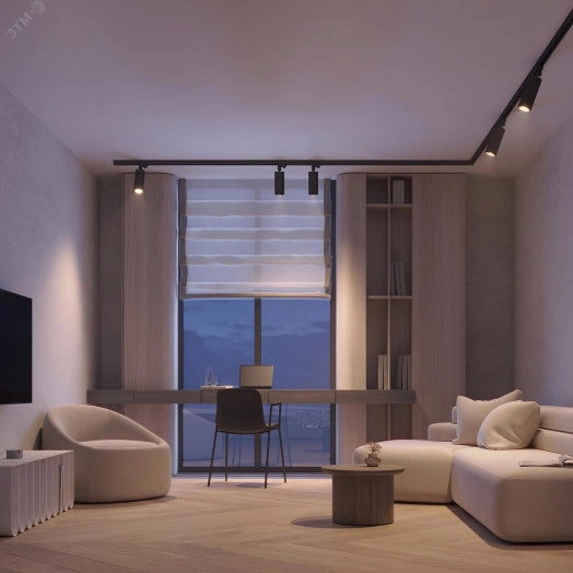 Светильник LGD-GELIOS-TUNE-4TR-R80-20W Day4000-MIX (WH, 20-60 deg) (Arlight, IP20 Металл, 3 года)