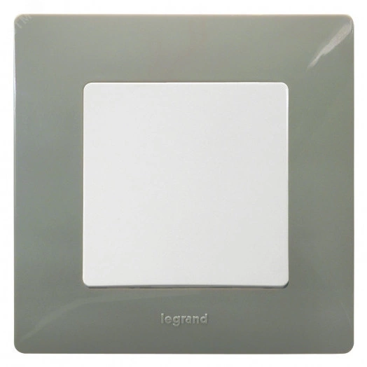 ETIKA Рамка 1 пост светлая галька