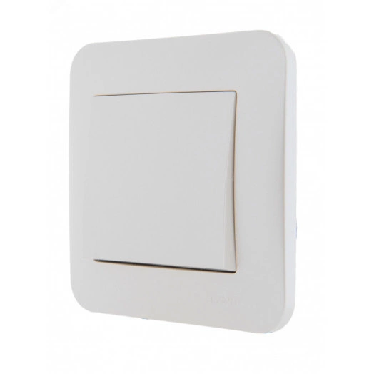 KARINA Выключатель жемчужно-белый перламутр  (10шт/120шт)