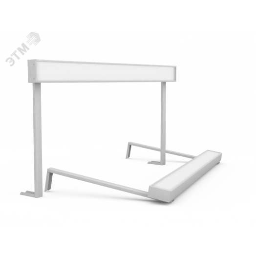 Светильник светодиодный VARTON E220 для школьных досок 25 ВТ CRI90 4000 K IP40 1200х100х50 мм с опаловым рассеивателем