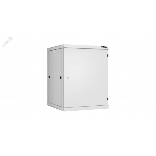 Шкаф настенный разбор 19д 15U металлическая дверь Ш600хВ770хГ600мм серый