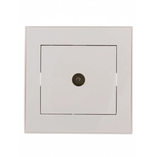 Розетка RAIN ТВ проходная белая