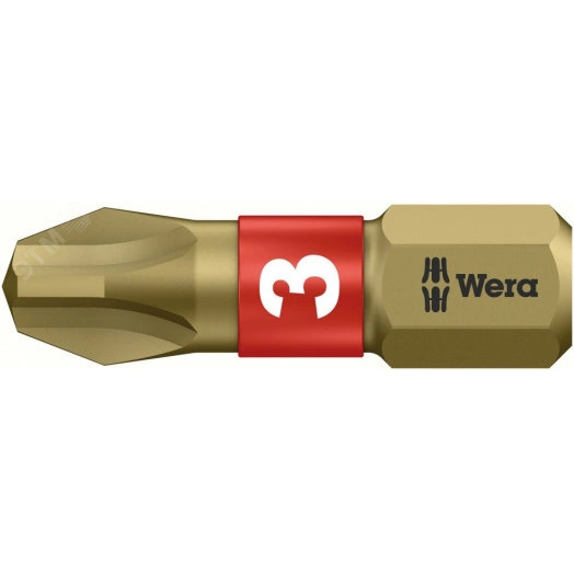 Бита биторсионная 851/1 BTH PH сверхтвердая хвостовик 1/4 C 6.3 PH 3 x 25 мм