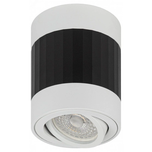 Светильник настенно-потолочный спот OL34 WH/BK MR16 GU10, черный, белый