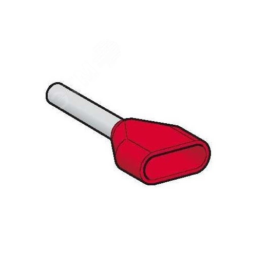 ДВОЙНОЙ КАБЕЛЬНЫЙ ОКОНЕЧНИК Гильза 1 кв.мм