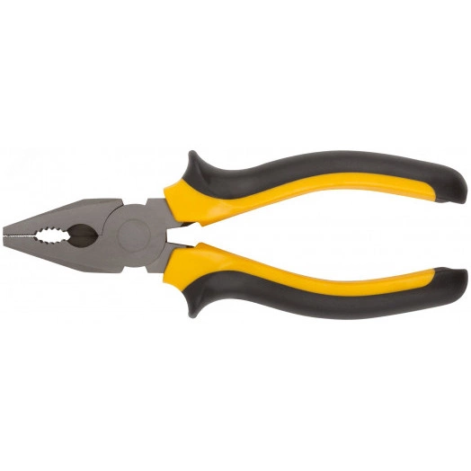 Плоскогубцы комбинированные ''Стайл'', мягкие прорезиненные ручки, молибденовое покрытие 160 мм